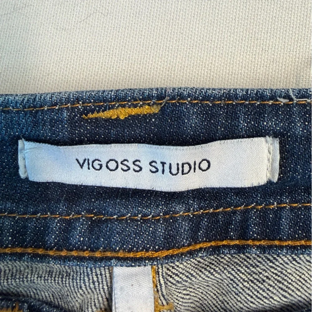 Vigoss Studio Y2K Vintage Low Rise Bootcut Dark Wash Indie Sleeze Jean 27 - Picture 6 of 11